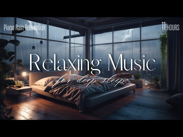 Deep Sleep During the Rainy Night | Rain Sounds For Sleeping - Remove Insomnia, ASMR, Relax,Study