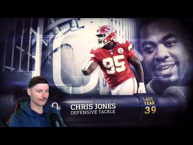 Rugby Player Reacts to CHRIS JONES (DT, Chiefs) #10 The Top 100 NFL Players of 2023