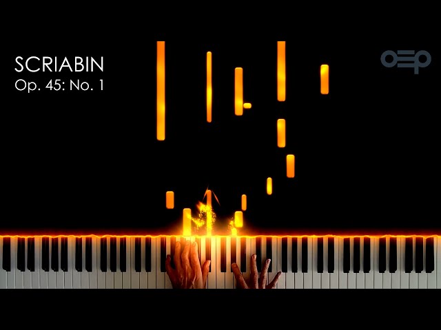 Scriabin - Feuillet d'Album, Op. 45: No. 1