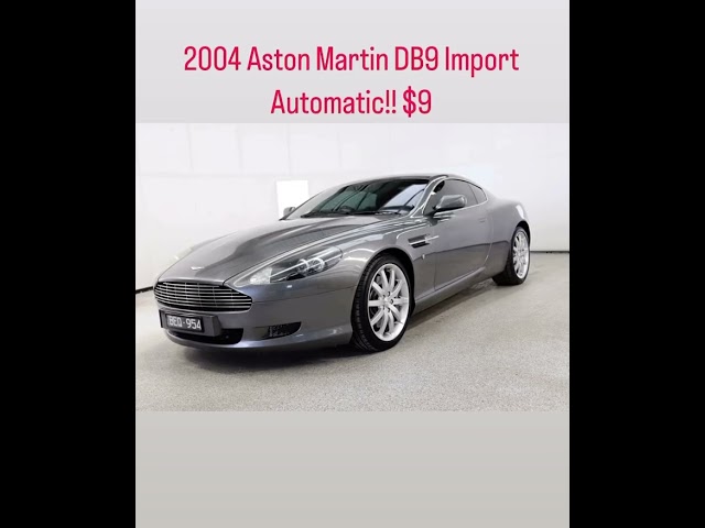 2004 Aston Martin DB9 Import Automatic!! #AstonMartin #DB9 #JamesBond