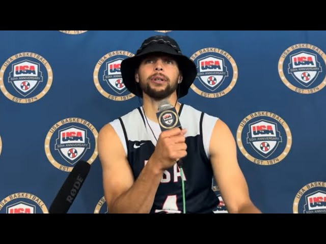 STEPH CURRY REVEALS BEST SHOOTER ON TEAM USA BASKETBALL 2024...OTHER THAN HIMSELF