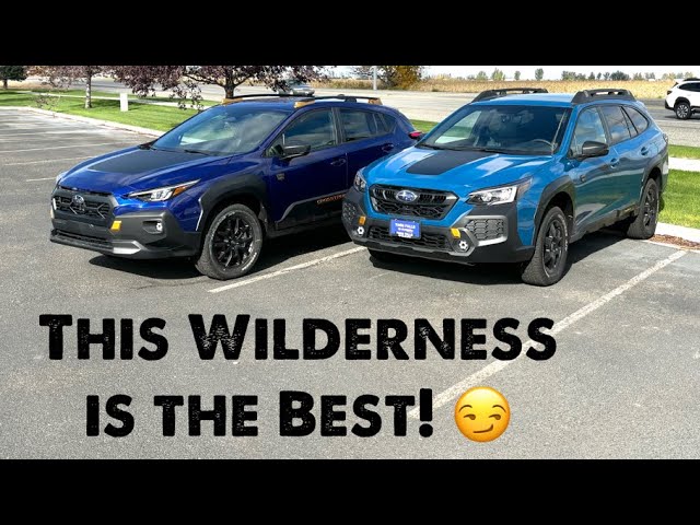 Crosstrek Wilderness vs. Outback Wilderness, Which 2024 Subaru is Better?