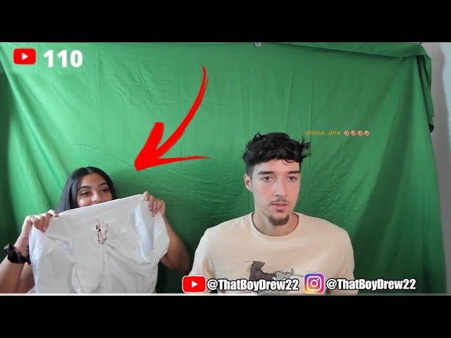 Exposing His Poop Stain Underwear On Live!