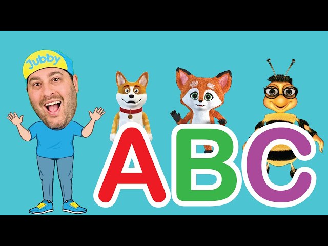 Animal Alphabet Dance 🐰 Learn ABC | Jubby Kids Songs