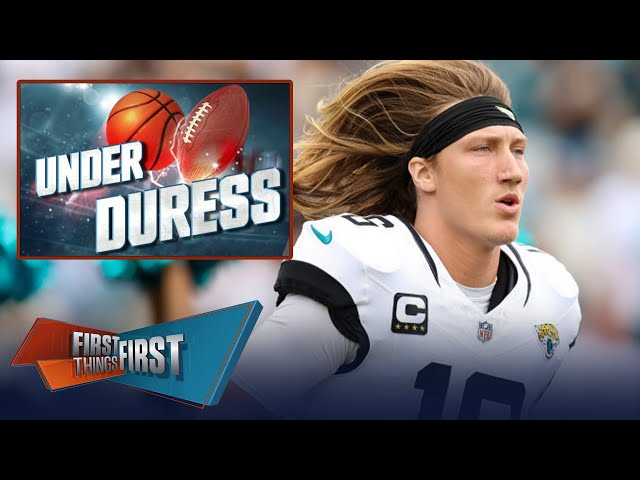 Trevor Lawrence, Lamar Jackson and Nick Sirianni are Under Duress in Week 3 | FIRST THINGS FIRST