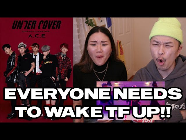 A.C.E(에이스) - UNDER COVER M/V REACTION!! (THEY ARE UNDERRATED! WE'VE BEEN SLEEPIN!)