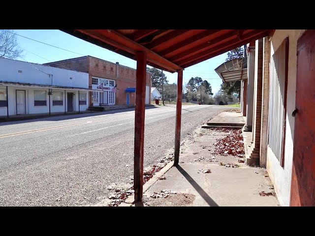 Exploring Forgotten Towns in Northern Texas - Cross Country Road Trip Day Six / 9 States In 9 Days