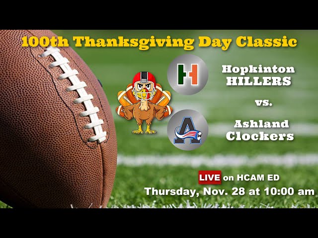 100th Thanksgiving Football Classic vs Ashland: November 28, 2024