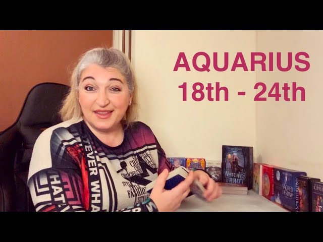 AQUARIUS ♒️”What An INCREDIBLE Reading! I am LOST For WORDS!” 18th - 24th November