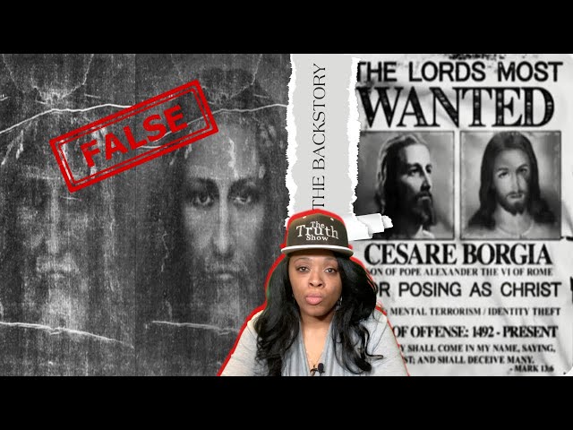 THE SHROUD/CLOAK OF JESUS/YESHUA IS... ALTERED/FAKE