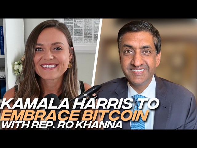 Will Kamala Harris Support Bitcoin? U.S. Rep. Ro Khanna on Democrat Crypto Policy, SAB 121, & Debt