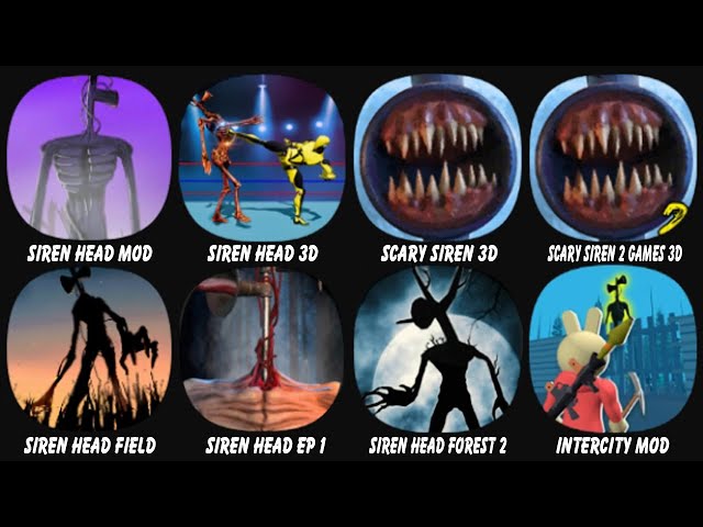 Siren Head Mod: Evil Ghost Games, Siren Head Vs Robot 3D, Scary Siren Horror games 3D...