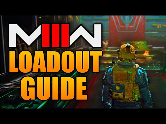 How To Use The NEW MW3 Loadout System