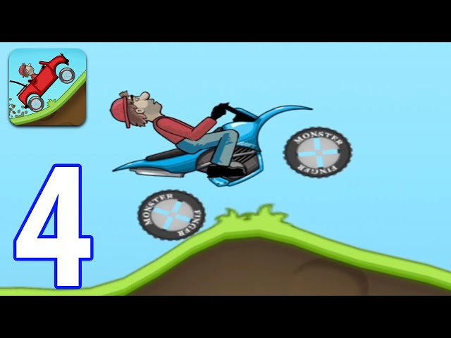 Hill Climb Racing - Gameplay Walkthrough Part 4 (iOS, Android) [4K60FPS]