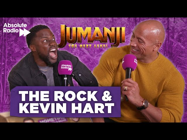 'The Rock was SH*T' Dwayne Johnson & Kevin Hart  -  Jumanji: The Next Level