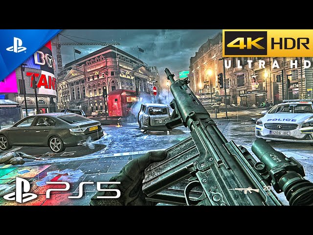 (PS5) PICCADILLY | Immersive High Graphics Gameplay [4K 60FPS HDR] Call of Duty