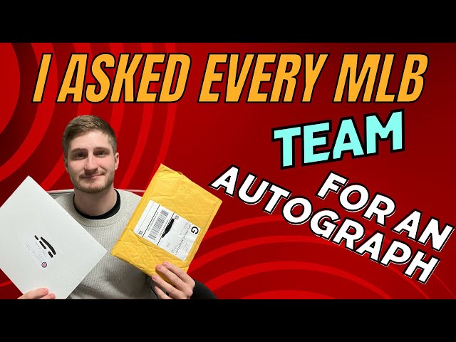 I Asked Every MLB Team for an Autograph