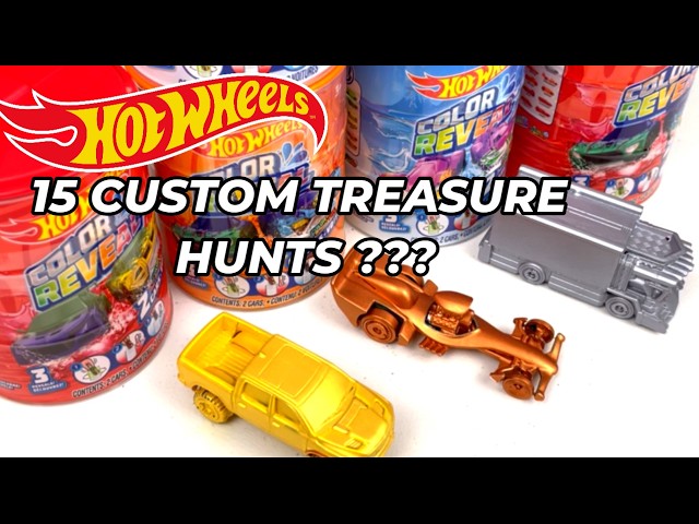 15X🤯 Hot Wheel Color Reveal TREASURE HUNTS?? Full set 2023