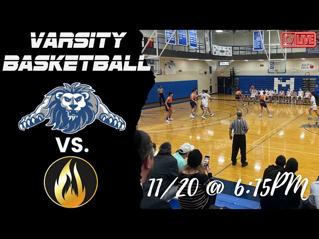 MTA Lions vs Ohr Yisroel Varsity Basketball 11/20 6:15 PM