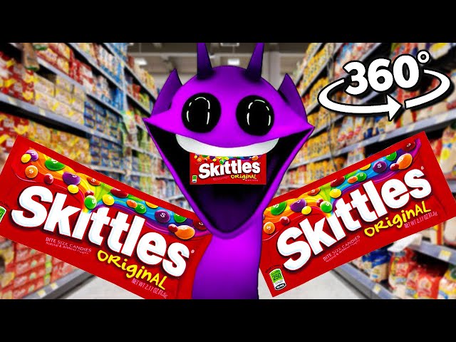 Sprunki Incredibox Purple Skittles Meme | 360° VR