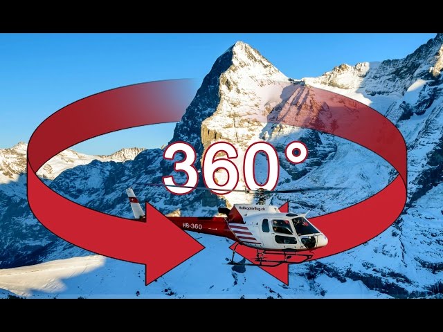 360° Rundflug Jungfrau Region