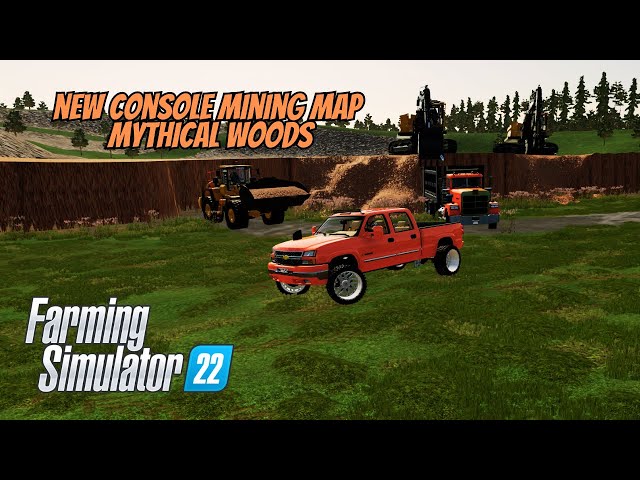 New Console Mining Map Mythical Woods | Farming Simulator 22