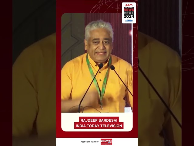 Rajdeep Sardesai, Consulting Editor of India Today Television, addresses Election Coverage.