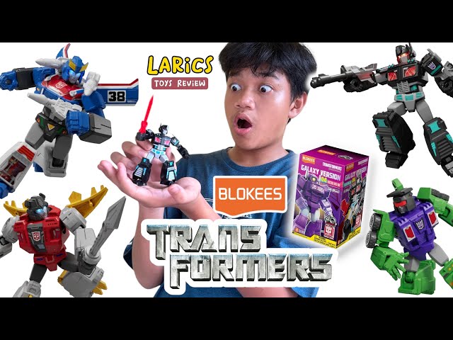 Larics - Gacha Blokees Transformer Seri 4 😱😱😱 KEREN SEMUA !!! #LaricsToys #Mainan #Blokees #Blindbox