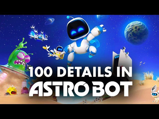 100 Amazing Easter Eggs & Little Details in Astro Bot PS5