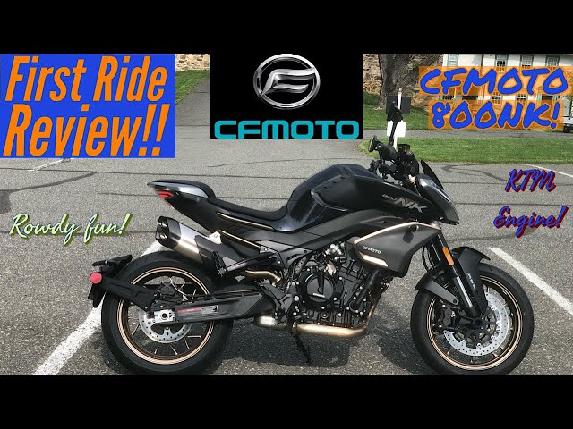 2024 CFMOTO 800NK First Ride, Review!