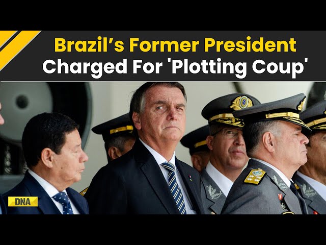 Brazil’s Former President Jair Bolsonaro Charged With Plotting Coup | World News