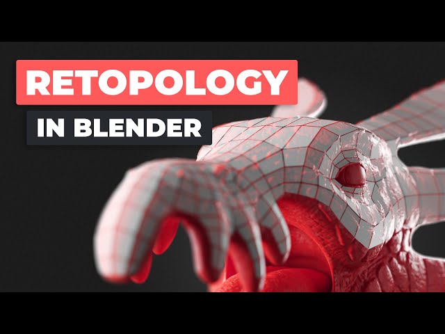 Retopology in Blender (Beginner Tutorial)