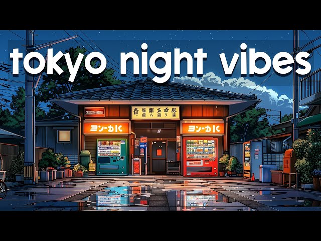 80's Lofi City 🔥Tokyo Night Vibes 🌃 Lo fi Beats To Sleep, Relax [lofi hiphop mix]