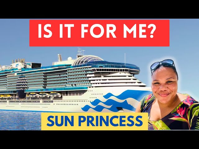 Boarding SUN PRINCESS! Princess Cruises NEW 1 BILLION dollar cruise ship!