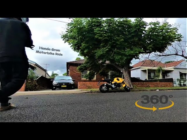 Honda Grom Afternoon Motorbike Ride GoPro Max