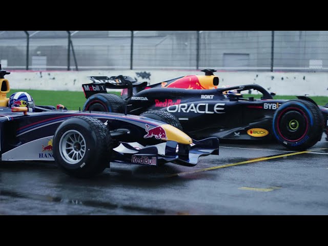 Two Formula 1 Cars, 20 Years Apart!