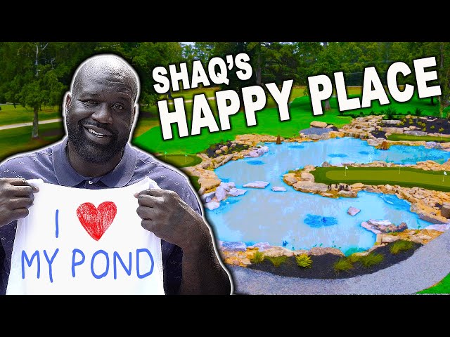 SHAQ Found His HAPPY PLACE - And WE Built It For Him!