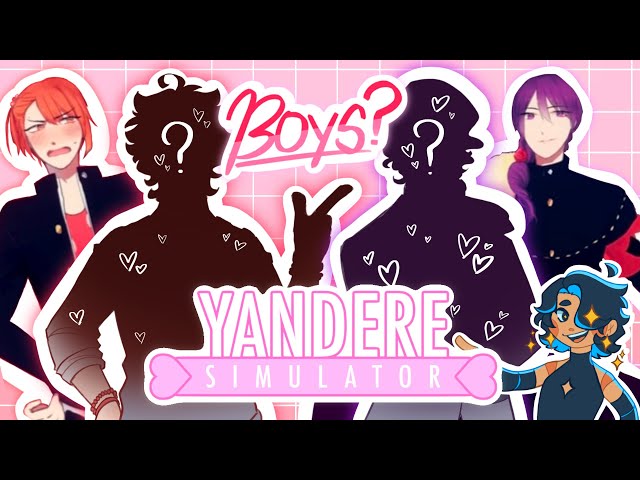 redesigning the male yandere simulator rivals? ♡ || speedpaint + commentary