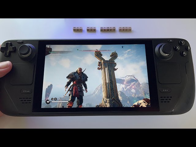 Assassin’s Creed Valhalla - Steam Deck (512GB NVMe SSD model) handheld gameplay