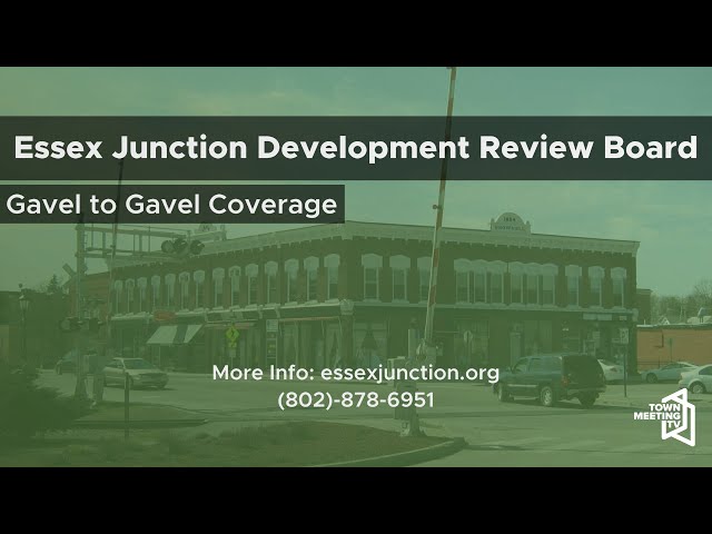 Essex Junction Development Review Board - 11/21/2024