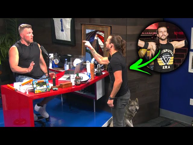 Pat McAfee Was Attacked By Adam Cole During His Show