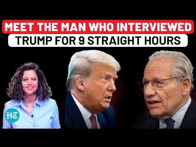 Pulitzer Winner Bob Woodward’s Most Explosive Interview as Trump Returns to Power | US Elections