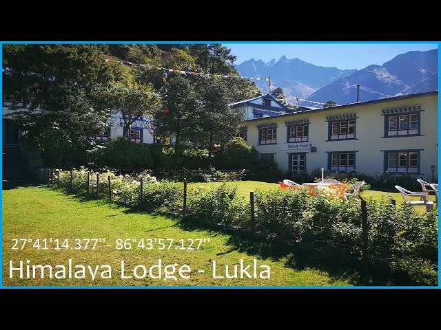 LUKLA AIRPORT - LIVE STREAMING FROM HIMALAYA LODGE LUKLA SOLUKHUMBU, NEPAL.