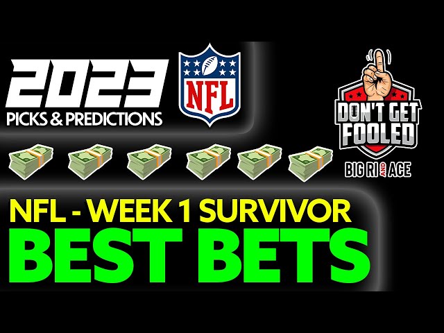 2023 NFL Betting l NFL Survivor Contest Week 1 Picks & Predictions l Best Bets Handicapper 9/10/23