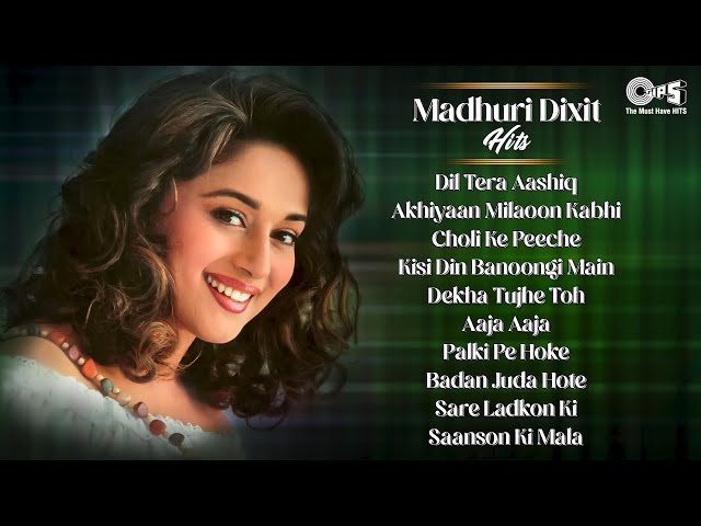 Best Of Madhuri Dixit - Mix Playlist | 90's Hits | Madhuri Dixit Hits Songs - Audio Jukebox