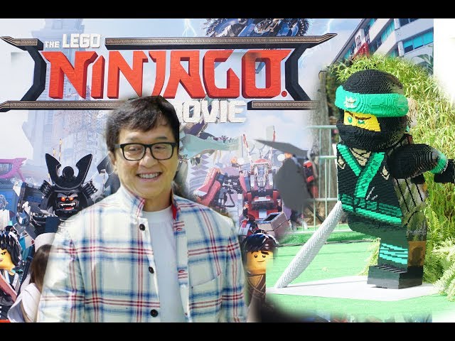 Jackie Chan at The Lego Ninjago Movie Premiere (360 Video)