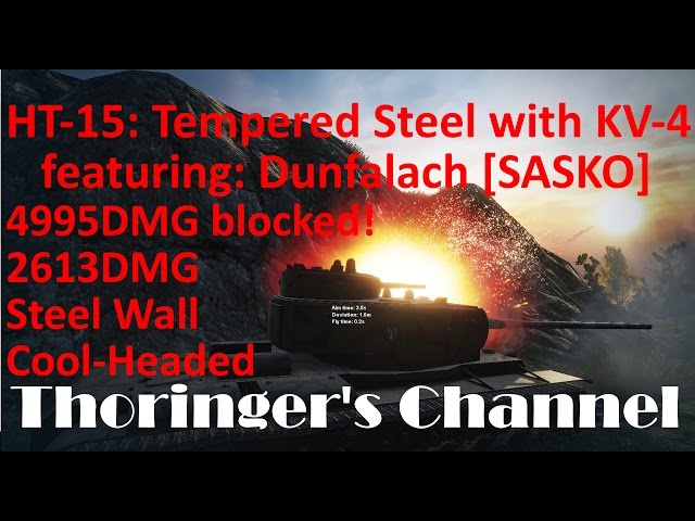 World of Tanks HT-15: Tempered Steel featuring Dunfalach