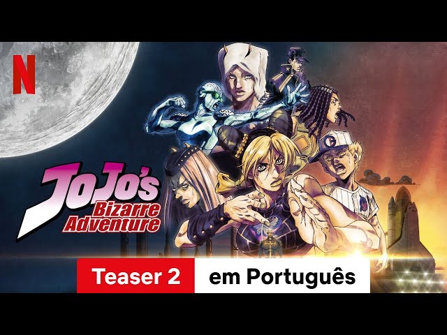 JoJo's Bizarre Adventure (Temporada 5 Teaser 2) | Trailer em Português | Netflix