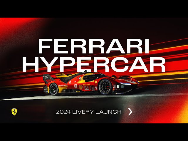 Introducing our Ferrari 499P for 2024