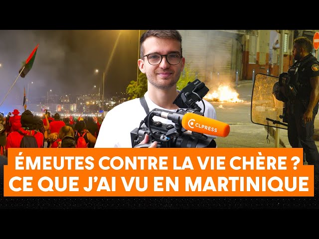 Émeutes en Martinique contre la vie chère ? Ce que j'ai vu sur le terrain.